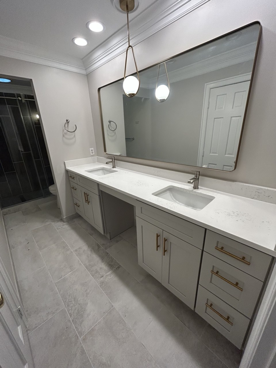 Double Vanity Build