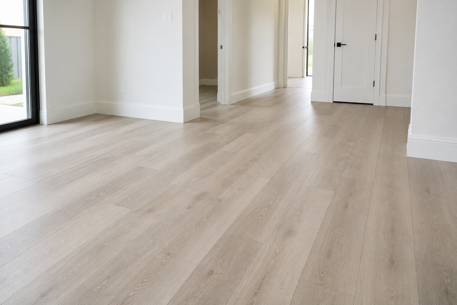 Open-Concept Living Area Flooring