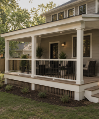 Spacious Covered Porch